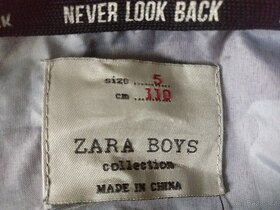 Tenká větrovka, bunda zn. Zara, vel. 110, 4-5 let - 3