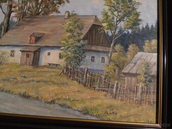 Obraz Samota  u lesa - 3