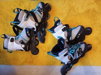 Kolečkové brusle 2x - 3