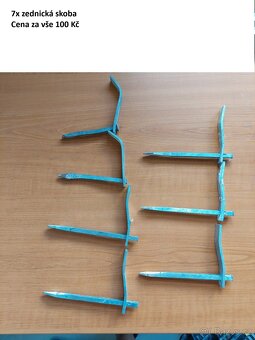 Otočná kolečka, ventil, uchyty, vodovaha - 3