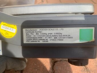 Digitalní váha Jadever - 3