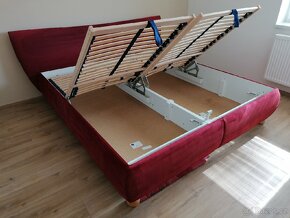 Manželská postel 180 x 200 cm s úložným prostorem - 3
