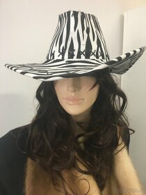 Klobouk zebra a had vel 58 -59 - 3