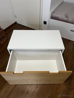 Dětský stolek + úložný prostor IKEA - 3
