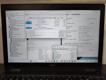 podsvícený Dell 5580,Nvidia,intel-4core-7gen 3,8GHz,Top stav - 3