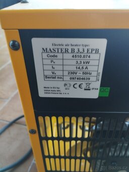 Topidlo Master B 3,3 EPB - 3
