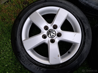 alu kola VW Golf Mugello 16" 5x112 + pneu 205/55 R16 - 3