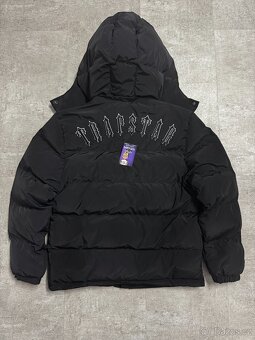 Trapstar Irongate Detachable Hooded Jacket - Black / White - 3