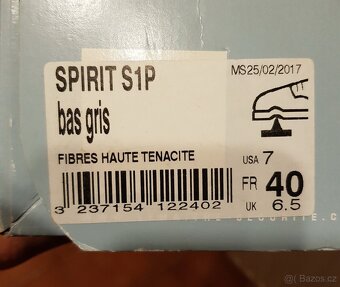 Dámský prac. bezp. sandál Lemaitre SPIRIT S1P (vel. 40) - 3