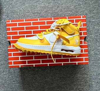 Nike Air Force 1 Mid Off-White Maize - 3