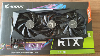 GIGABYTE AORUS GeForce RTX 3070 MASTER 8G - 3