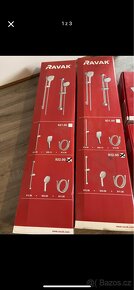Ravak sprchovy Set-rucni sprcha,tyc 60cm,sprchova hadice. - 3