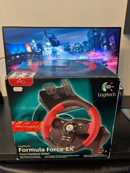Volant + pedály Logitech Formula Force Ex - 3
