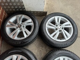 Alu 15" 5x100 škoda CYGNUS letní 85% Rapid, F3 - 3