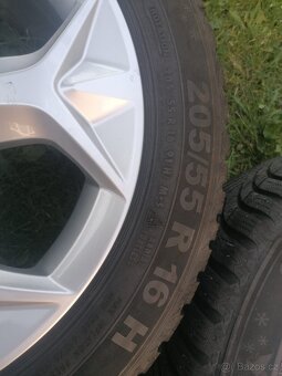 Originální disky Seat Leon 16” vč zimních pneumatik - 3