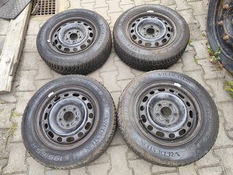 Zimní 195/65/15, Mazda 5 x 114,3 disky - 3