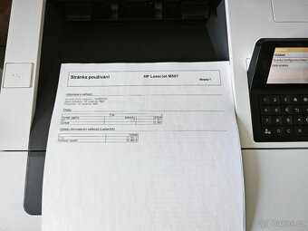 ㊆ HP M406dn ZÁNOVNÍ a s NOVÝM TONEREM - 3