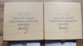 100 let ražby svatováclavských dukátů 1923-2023 - A. Rašín J - 3