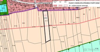 Pozemek, bydlení, prodej, Těně, Rokycany - 3