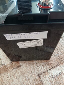 Prodám nový lifepo4 akumulátor baterie 12v 155Ah +nabíječka - 3
