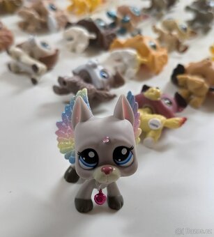 NOVÉ LPS Littlest Pet Shop + křídla, drahokam, rolnička - 3