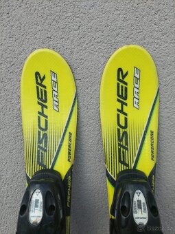 Dětské lyže FISCHER RACE, 70 cm + lyžáky + přilba - 3