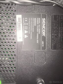 Prodám televizi Sencor SLE2809M4. - 3