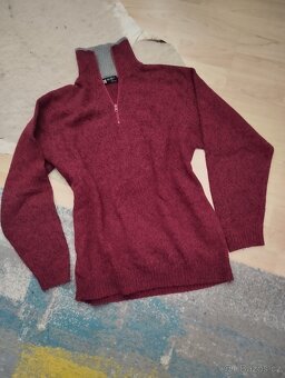 Pánský vlněný svetr vel. L - 3