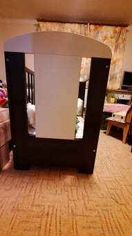 Dětská postýlka medvídek a motýlek Drewex - 3