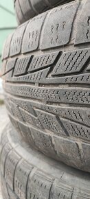 Plechový disk r16 ET 52,5 + zimní pneu 205/60/16 M+S - 3