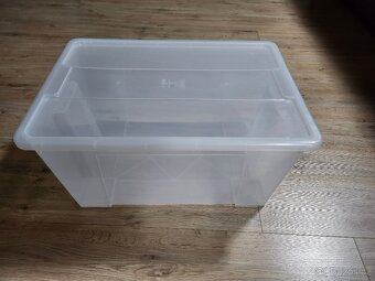 Boxy s víkem IKEA - SAMLA 45 l - 3