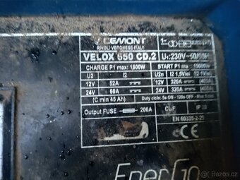 Velox 650 CD2 nabijecka - 3
