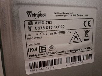 Prodáno 10.5. - Whirlpool AHIC 972 - 3