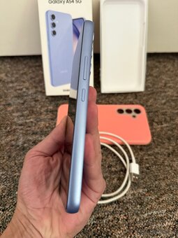 Samsung Galaxy A54 5G 128gb violet. TOP stav, zaruka, obal. - 3