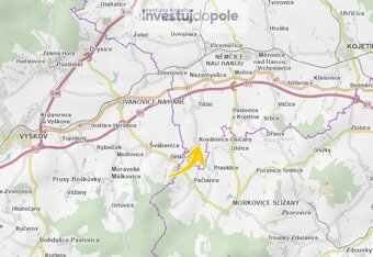 Prodej pozemku vhodného k výstavbě RD v k.ú. Koválovice u Ti - 3