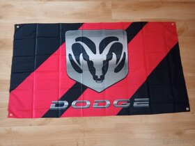 Vlajky DODGE /150X90cm/ - 3