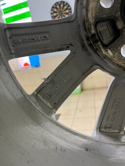alu kola škoda 5x112 r16 + letní pneu Bridgestone - 3
