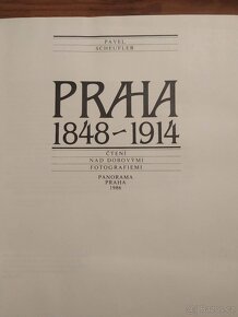 Praha - různé knihy - 3