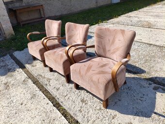 Halabala 3křesla koktejlky,romantiky - 3