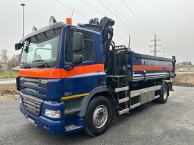 DAF CF 85.360 4x2,dvoustranný sklápěč s hydraulickou rukou - 3