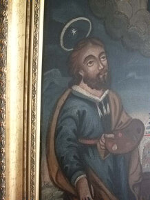 Barokní obraz Černé madony - 3