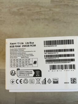 Mobilní telefon Xiaomi 13 Lite 5G 8 GB / 256 GB - 3
