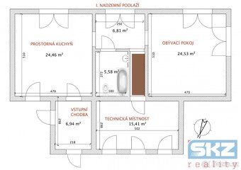 Rodinný dům 6+kk se zahradou v Jiříkově, okr. Děčín - 3