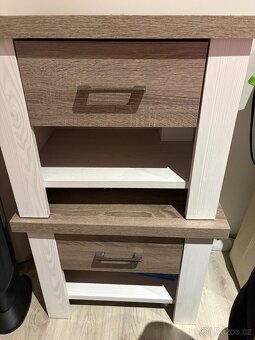 Noční stolky Parvati 2 ks - 3