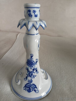 Krásný zdobný svícen originální Cibulak 1983 - 3