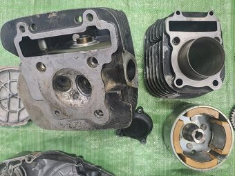 Yamaha XT 125 (SR 125) díly na starý typ - 80. léta - 3