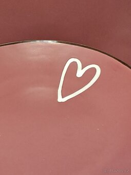 Keramický set se srdíčkem - 3