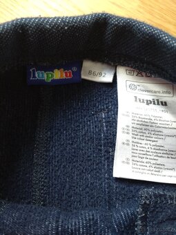 Leginy zateplené, modré (86/92) - 3