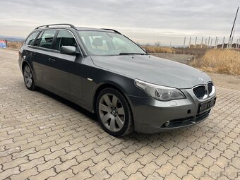 BMW 525Dtouring, 230000 km, automat, kůže, šíbr, idrive - 3