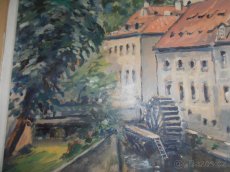 Originál obraz Malá Strana - Čertovka - 3